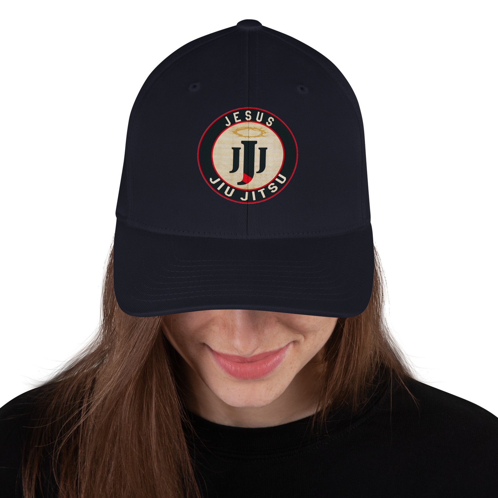Jiu Jitsu Jesus Structured Twill Cap