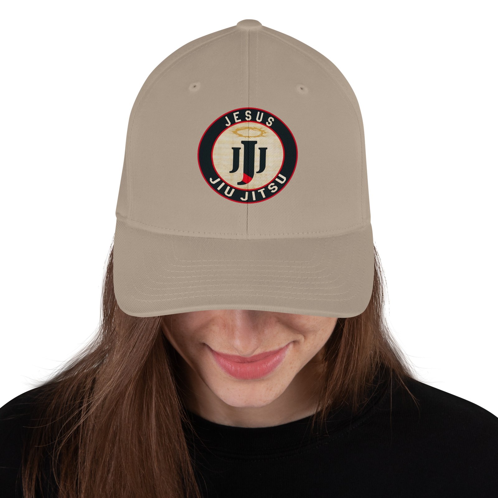 Jiu Jitsu Jesus Structured Twill Cap - Image 33