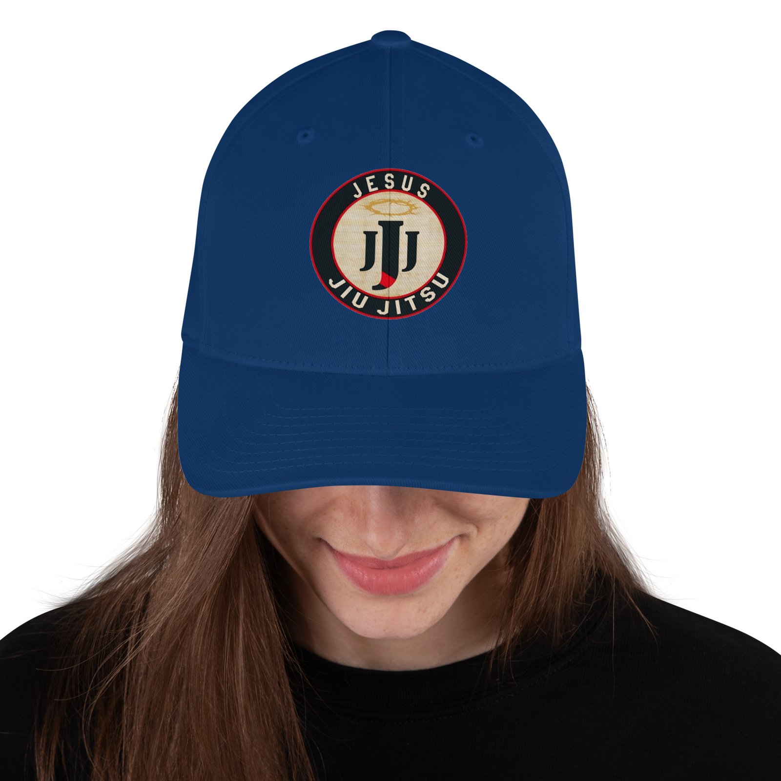 Jiu Jitsu Jesus Structured Twill Cap - Image 9