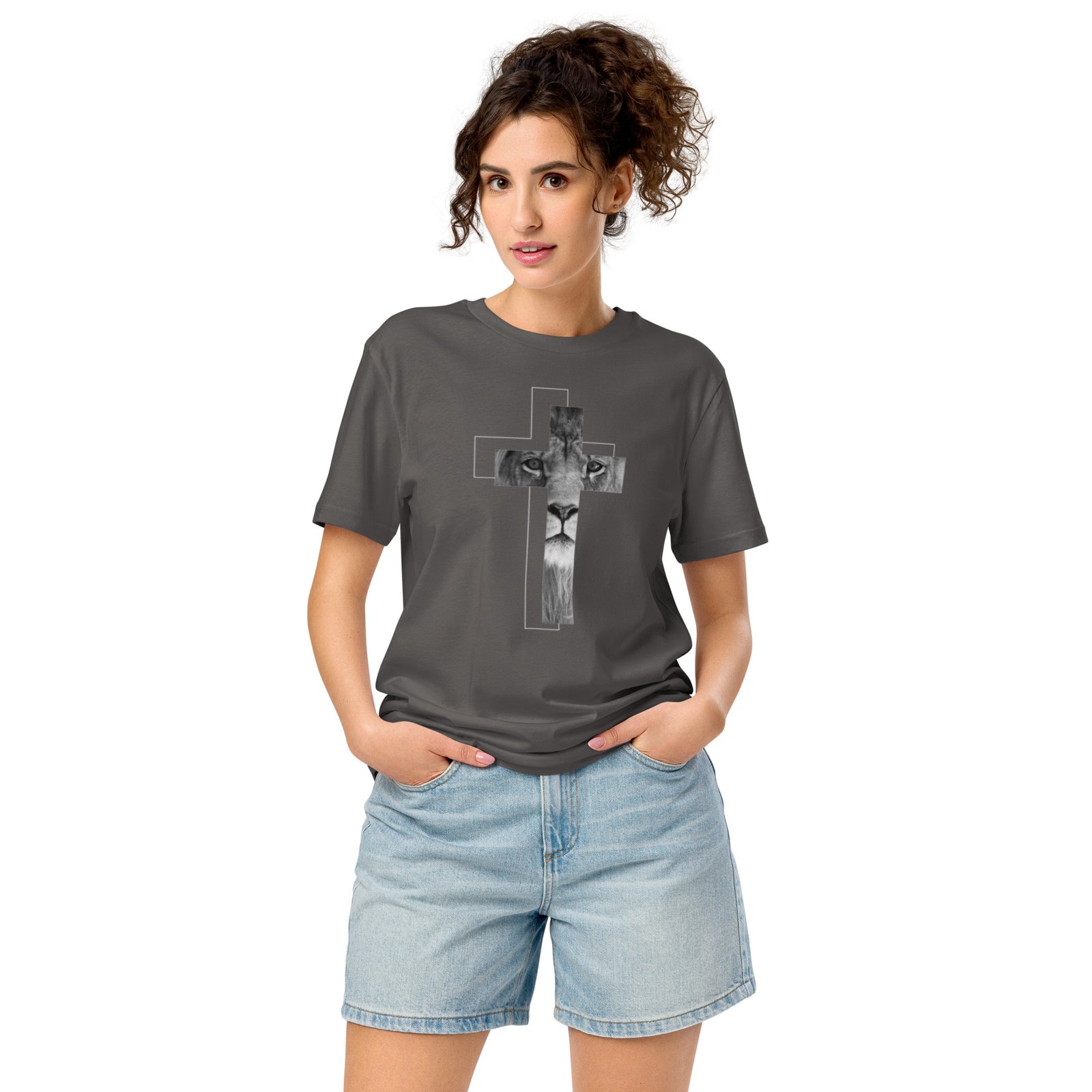 Woman organic mid-light t-shirt - Image 5