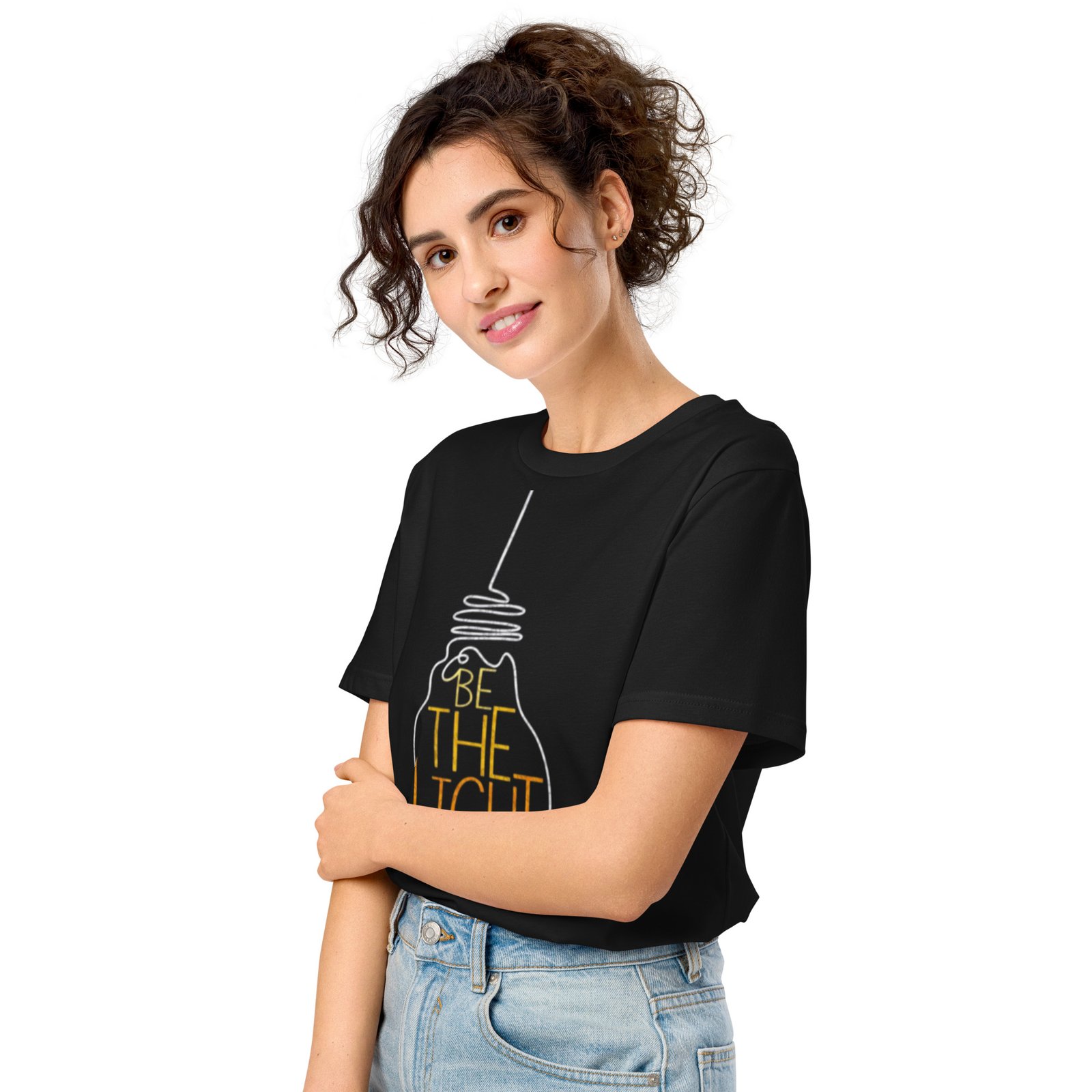 Woman organic mid-light t-shirt - Image 4