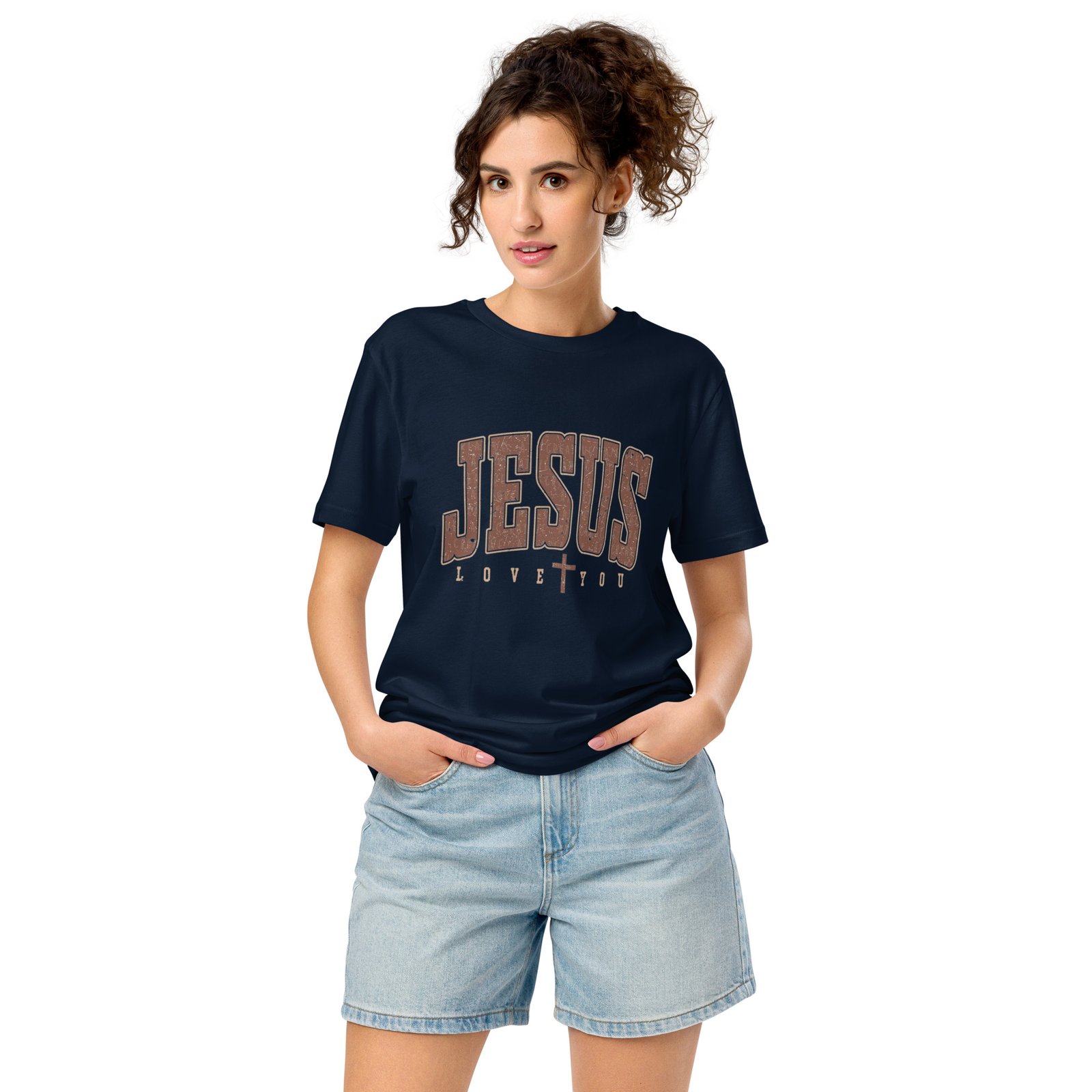Woman organic mid-light t-shirt - Image 2