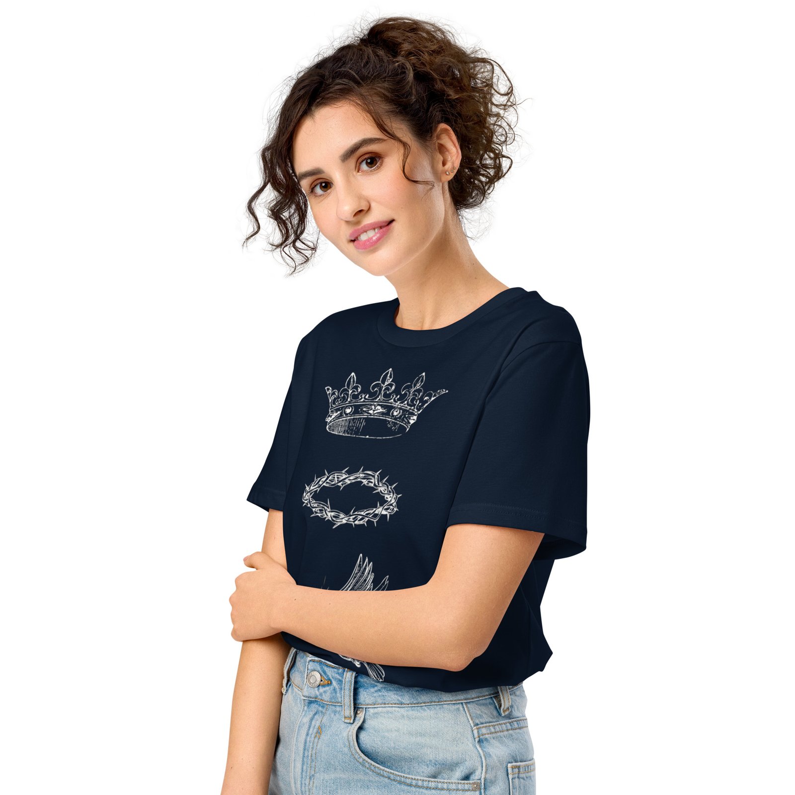 Woman organic mid-light t-shirt - Image 2