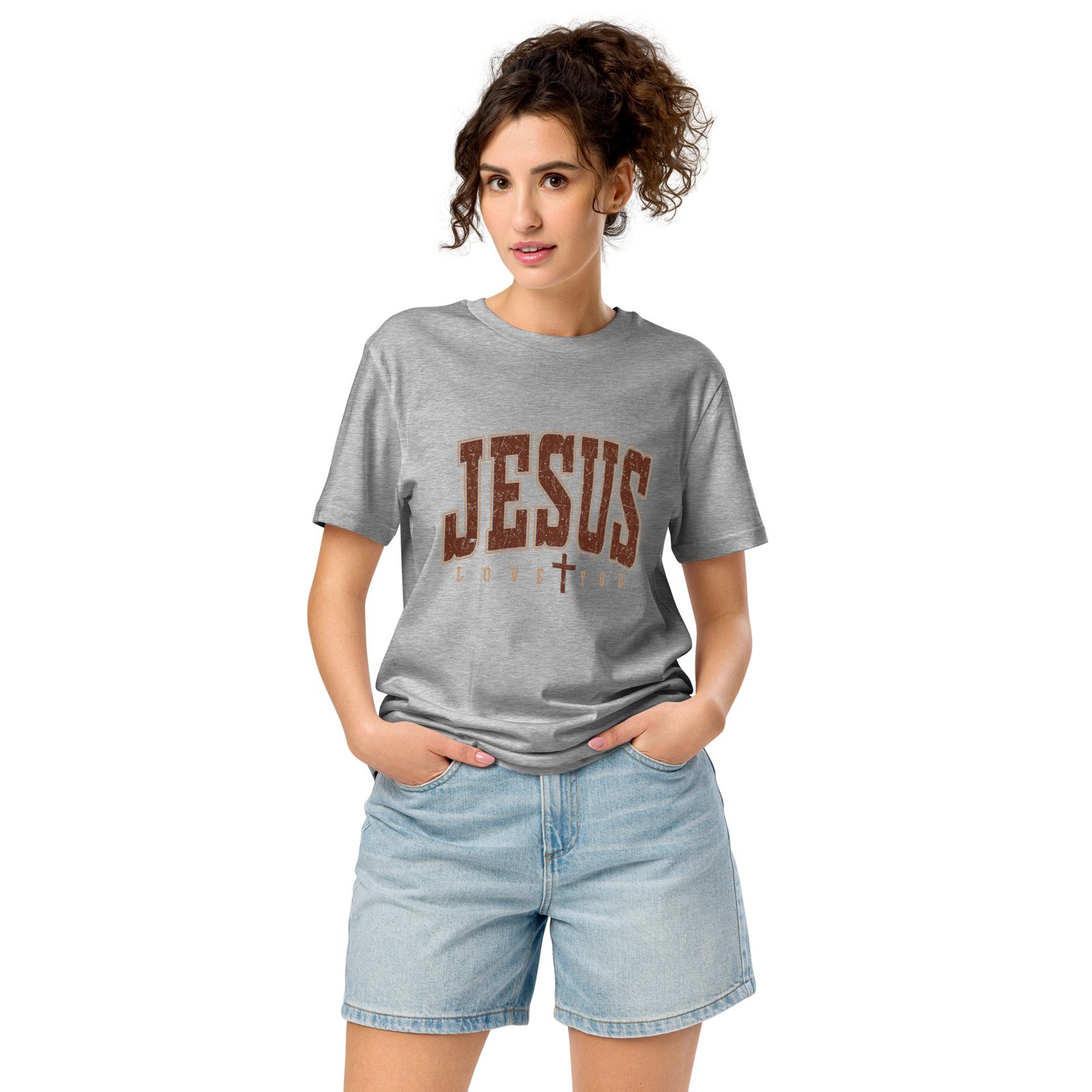 Woman organic mid-light t-shirt - Image 8