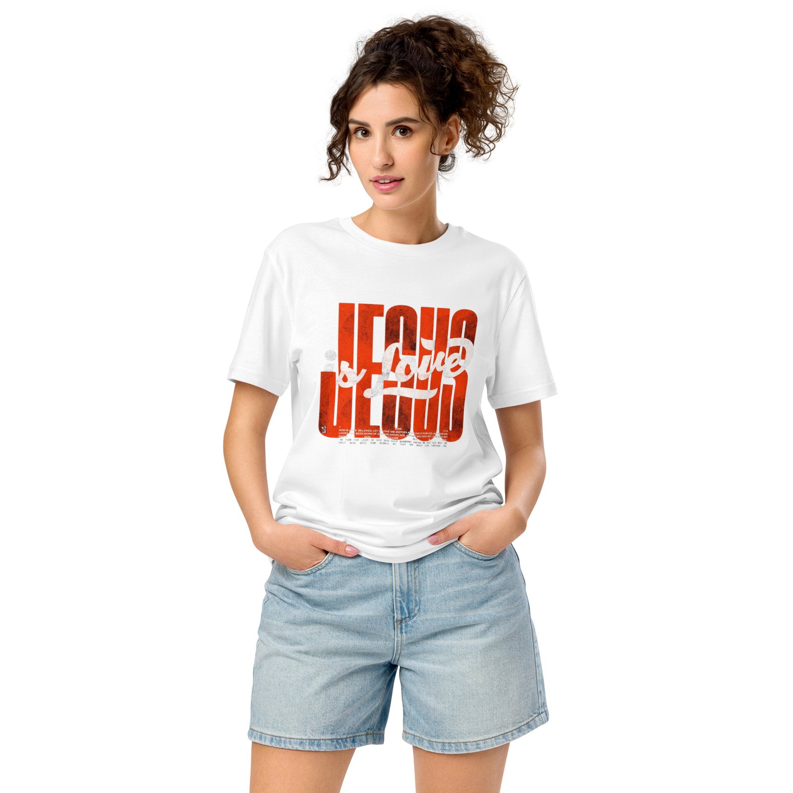 Woman organic mid-light t-shirt - Image 7