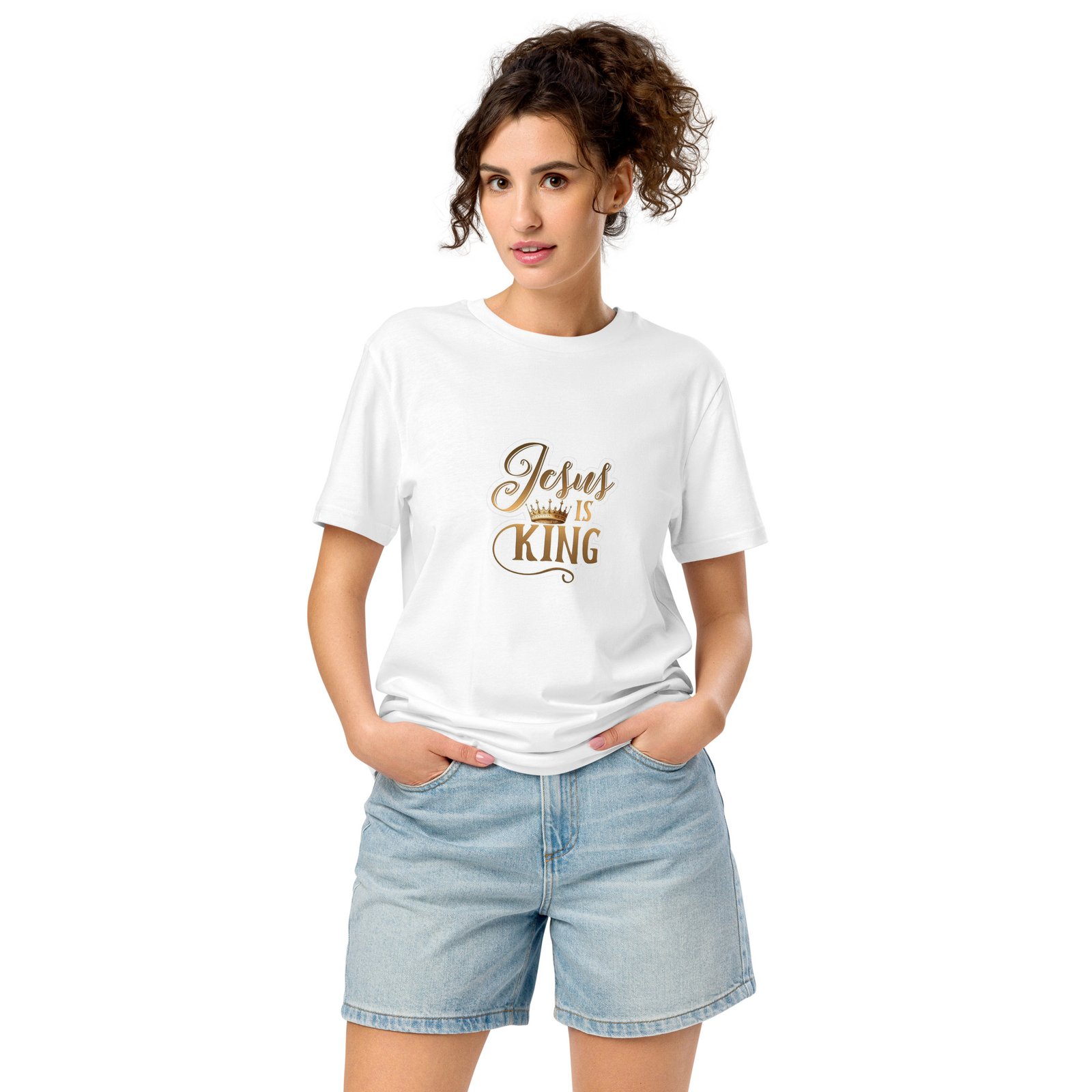 Woman organic mid-light t-shirt