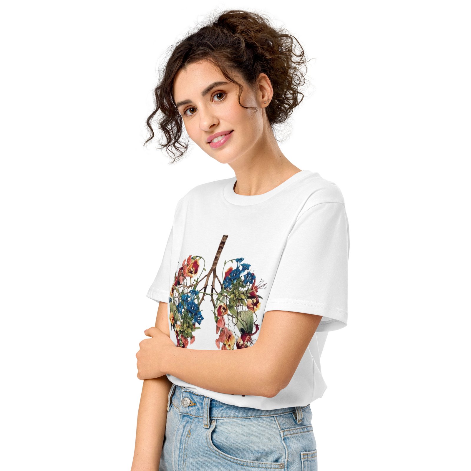 Woman organic mid-light t-shirt - Image 5