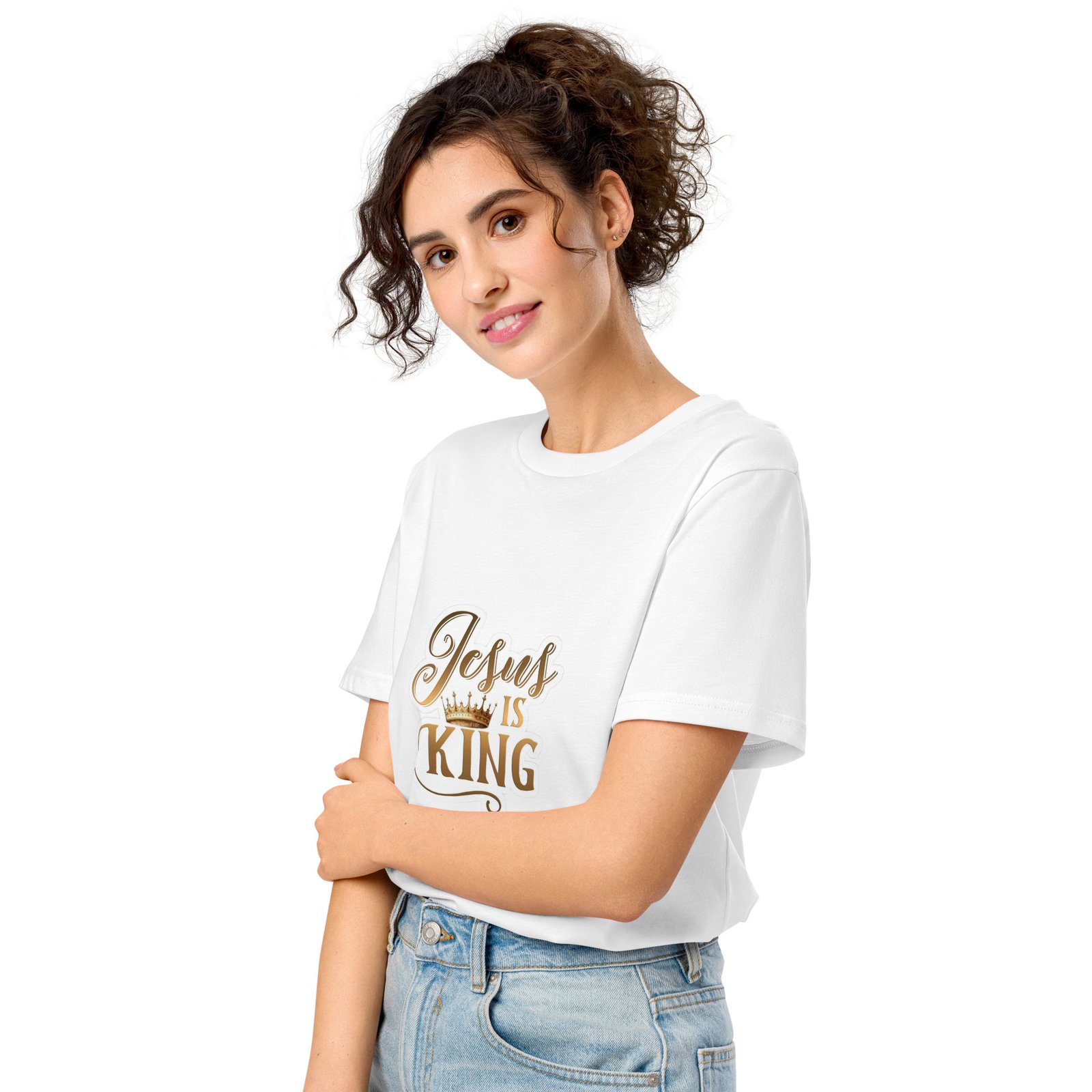 Woman organic mid-light t-shirt - Image 3