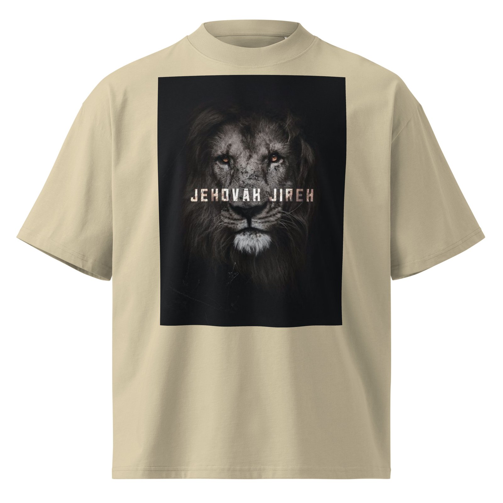 Unisex organic oversized high neck t-shirt - Image 7