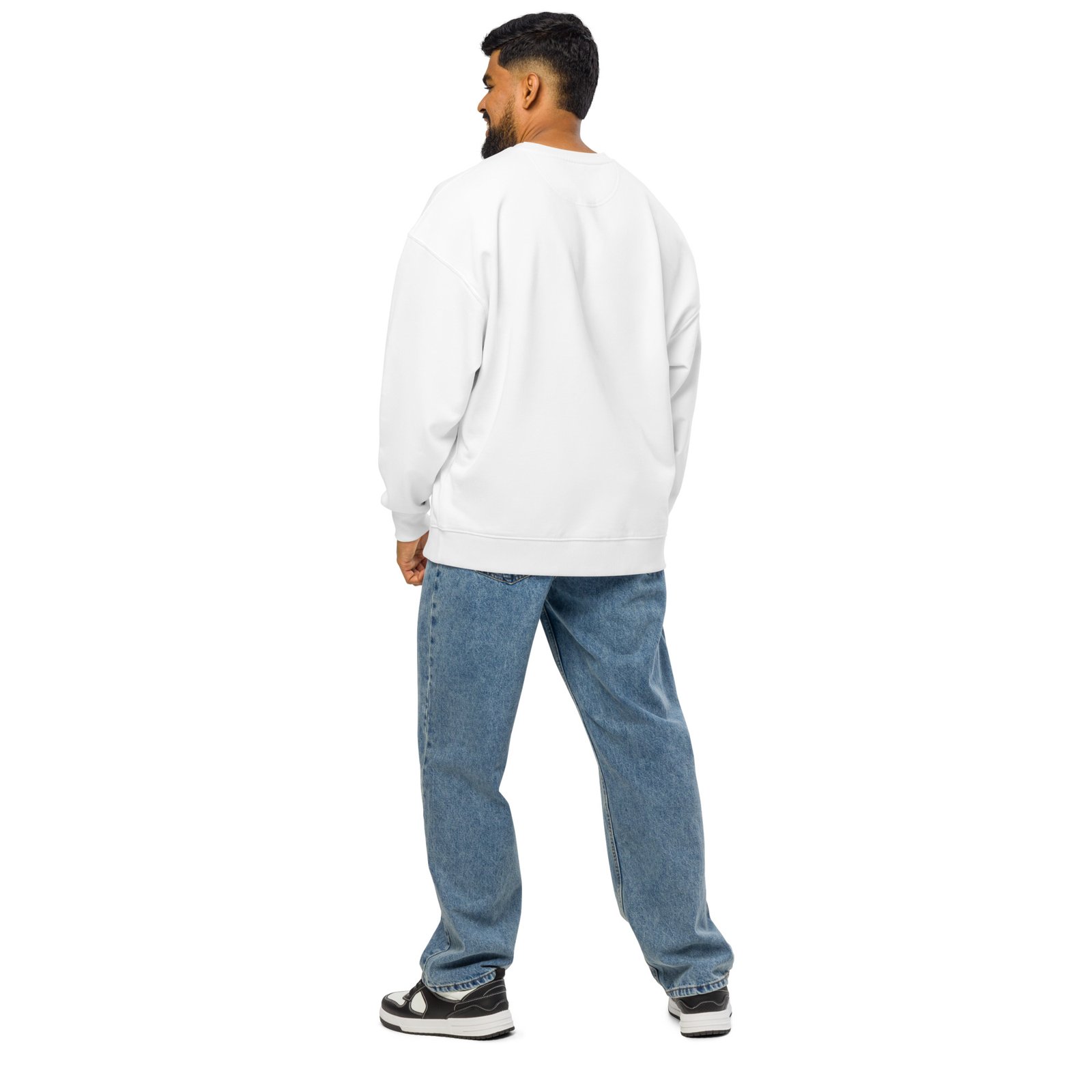 Unisex organic oversized sweatshirt - Image 5